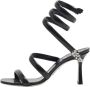 René Caovilla Pre-owned Leather sandals Black Dames - Thumbnail 1