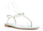 René Caovilla Pre-owned Leather sandals Green Dames - Thumbnail 1
