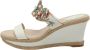 René Caovilla Pre-owned Leather sandals White Dames - Thumbnail 1