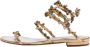 René Caovilla Pre-owned Leather sandals Yellow Dames - Thumbnail 1