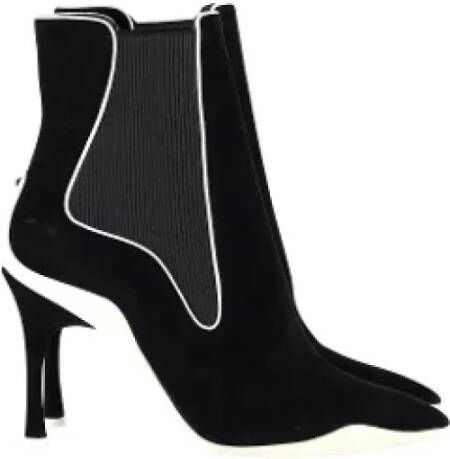 René Caovilla Pre-owned Suede boots Black Dames