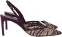 René Caovilla Pre-owned Suede heels Purple Dames - Thumbnail 1