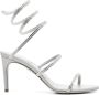 René Caovilla Rhinestone Embellished Wraparound Style Heels Gray Dames - Thumbnail 1