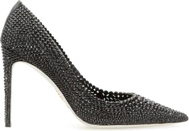 René Caovilla Zwarte Pumps met C11875105R001V050 Stijl Black Dames