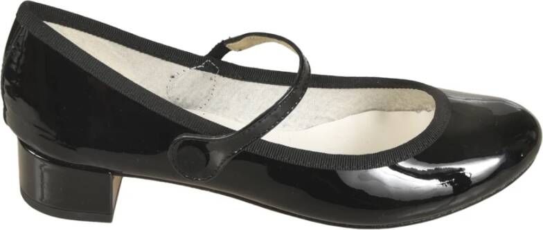 Repetto Zwarte platte schoenen Elegant stijl Black Dames