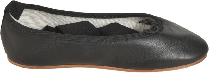 Repetto Zwarte Platte Schoenen Elegante Stijl Black Dames