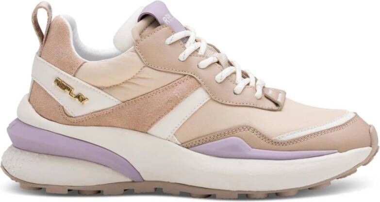 Replay Athena Hardloopschoenen Beige Dames