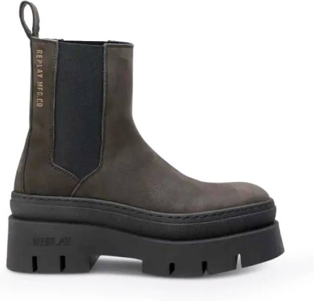 Replay Chelsea Boots Gray Dames