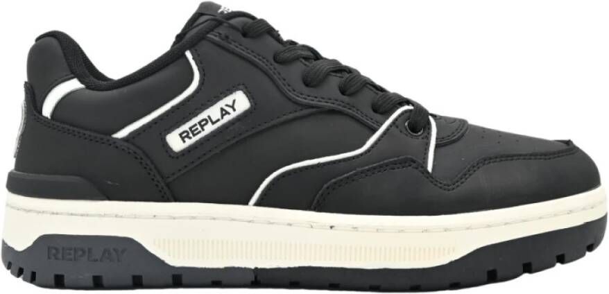 Replay Gemini Zwarte Sneakers Black Dames