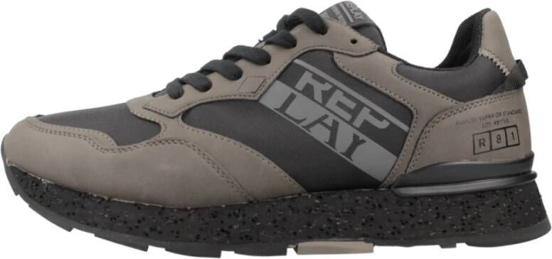 Replay Veterschoen Sneakers Gray Heren