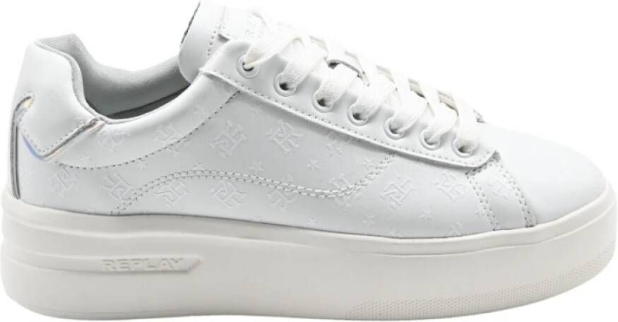 Replay Witte Universiteit Sneakers White Dames