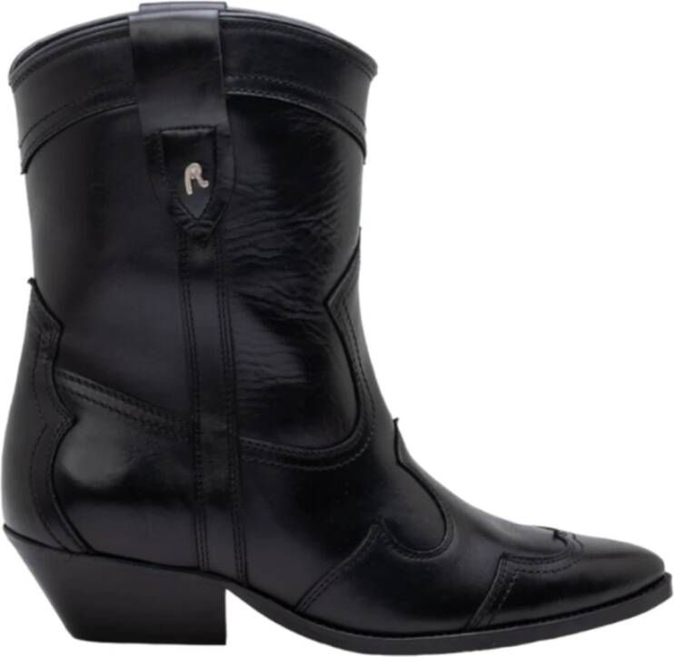 Replay Zwarte blokschoenen nymes Black Dames