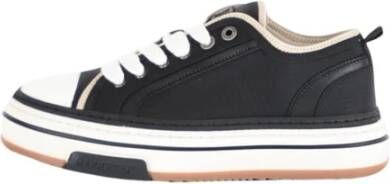 Represent Leren Veterschoenen Black Heren