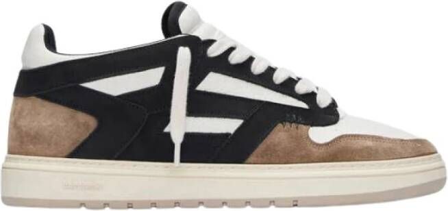 Represent Handgemaakte leren sneakers M12049-255 Brown Heren