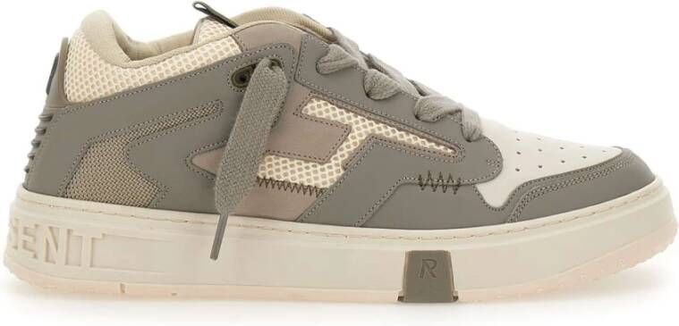 Represent Cashmere & Vintage White Sneakers Beige Heren