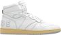 Rhude Witte lederen reheaks sneakers Wit Heren - Thumbnail 1