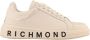 Richmond Minimalistische Sneaker met Logo Belettering Beige Dames - Thumbnail 1