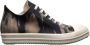 Rick Owens Denim Grafische Lage Sneakers Black Heren - Thumbnail 7