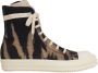 Rick Owens Denim High Top Sneaker Brown Dames - Thumbnail 1