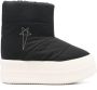 Rick Owens Gewatteerde Slip-On Flatform Schoenen Black Dames - Thumbnail 1