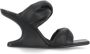 Rick Owens Heeled Mules Black Dames - Thumbnail 1