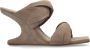 Rick Owens Heeled mules Twisted Cantilever 8 Brown Dames - Thumbnail 1