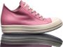 Rick Owens Leren Lage Sneakers Ronde Neus Vetersluiting Pink Dames - Thumbnail 1