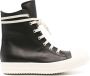 Rick Owens Leren Sneakers Black Dames - Thumbnail 1