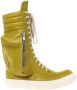 Rick Owens Leren Veterschoenen Green Heren - Thumbnail 1