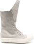 Rick Owens Parel Melk Boot Sneakers Gray Heren - Thumbnail 1