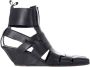 Rick Owens Pre-owned Leather sandals Black Dames - Thumbnail 1