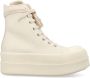Rick Owens Puffer High Top Lace Sneakers Beige Dames - Thumbnail 1