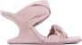 Rick Owens Roze & Paarse Suède Sandalen Pink Dames - Thumbnail 1