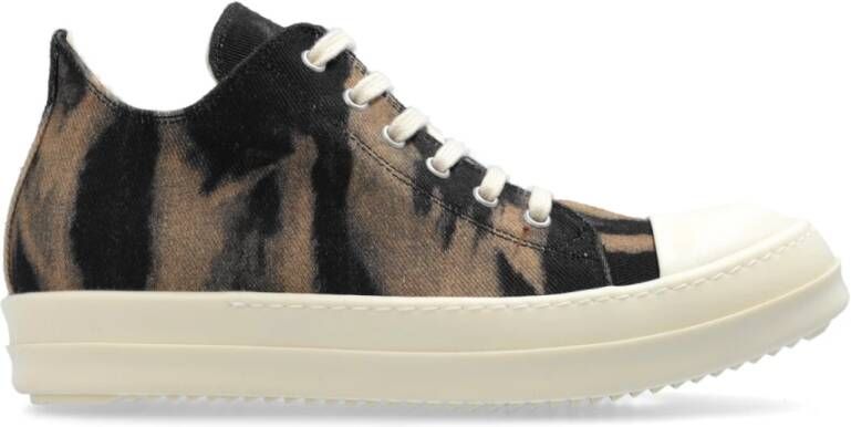 Rick Owens Sportschoenen Lage Sneakers Black Dames