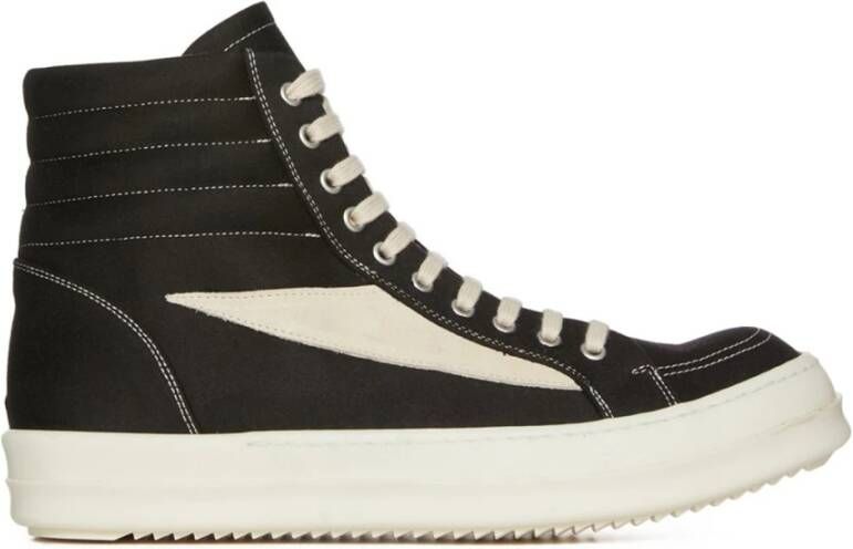 Rick Owens Vintage High Top Sneakers Black Heren