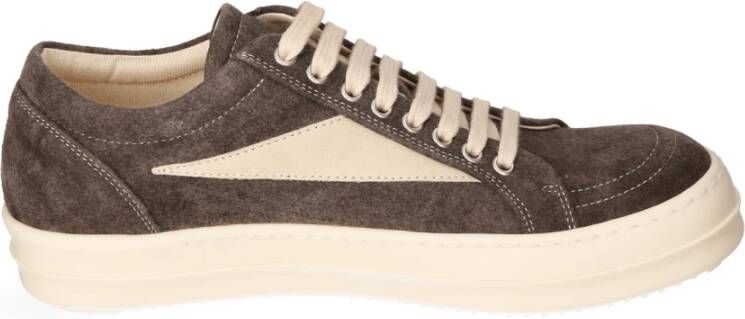 Rick Owens Vintage Sneakers met Haaietandzool Gray Heren