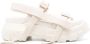 Rick Owens Witte Leren Casual Open Teen Sandalen White Dames - Thumbnail 1