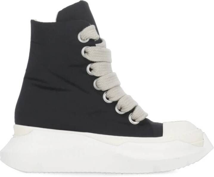 Rick Owens Zwarte hoge sneakers Black Heren