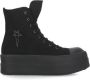 Rick Owens Zwarte hoge sneakers met logo Black Heren - Thumbnail 1