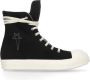 Rick Owens Zwarte hoge top sneakers katoen Black Heren - Thumbnail 1