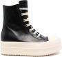 Rick Owens Zwarte Leren Bumper Sneakers Black Dames - Thumbnail 1