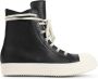 Rick Owens Zwarte Leren Sneakers Verhogen Stijl Black Heren - Thumbnail 5