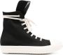 Rick Owens Zwarte Melk Denim Sneakers Black Heren - Thumbnail 1