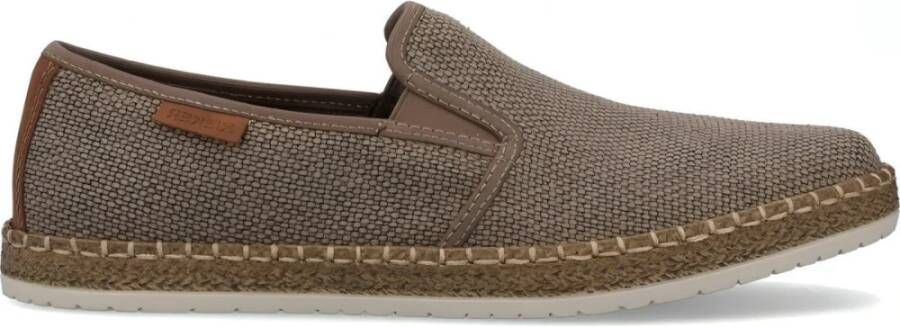 Rieker Beige Casual Closed Espadrilles Beige Heren