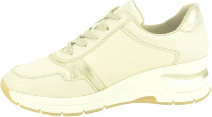 Rieker Beige Runner Sneakers Beige Dames