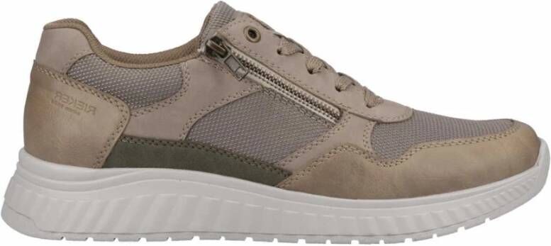 Rieker Beige Sneakers Multicolor Heren