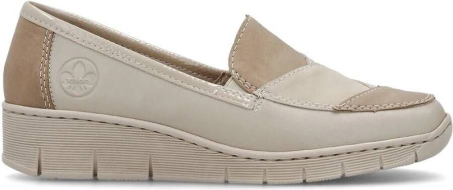 Rieker Beige Sneakers voor Vrouwen Green Dames