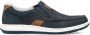 Rieker Blauwe Sneakers voor Mannen Blue Heren - Thumbnail 1