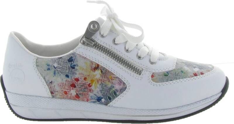 Rieker Bloemen Schoenen Multicolor Dames