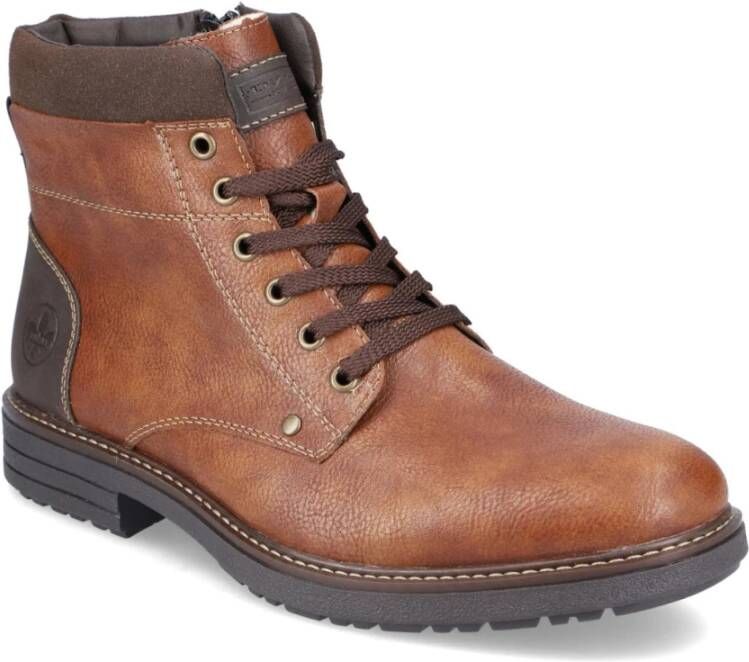 Rieker Bruine Casual Gesloten Booties Brown Heren